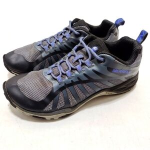 Merrell  Siren Edge Q2 Black/Gray/Purple Hiking Women's Shoes Size 7